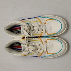 Zara MULTI-COLOR TRIM SNEAKERS